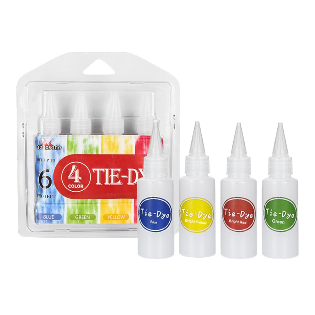 Amazon | Jinmoioy 4色 絞り染め タイダイ染め タイダイキット